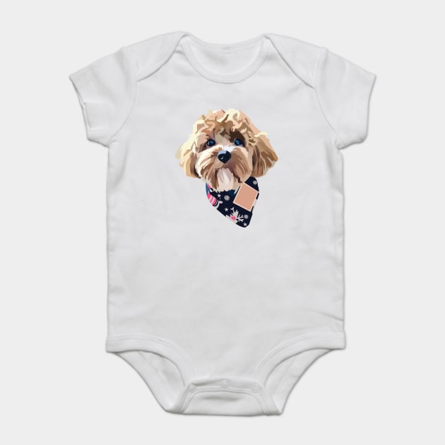 Dog Lovers Baby Bodysuit by BLUESIDE